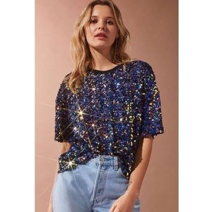 Urban Outfitters Sequin T-shirt